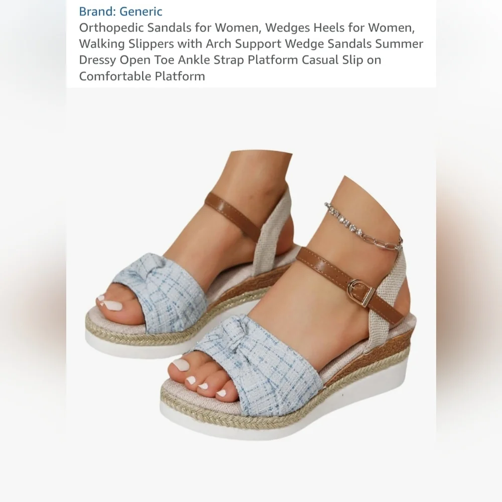 Women's Tan and Cream Espadrille Sandals Women's Size 38 NWOT
